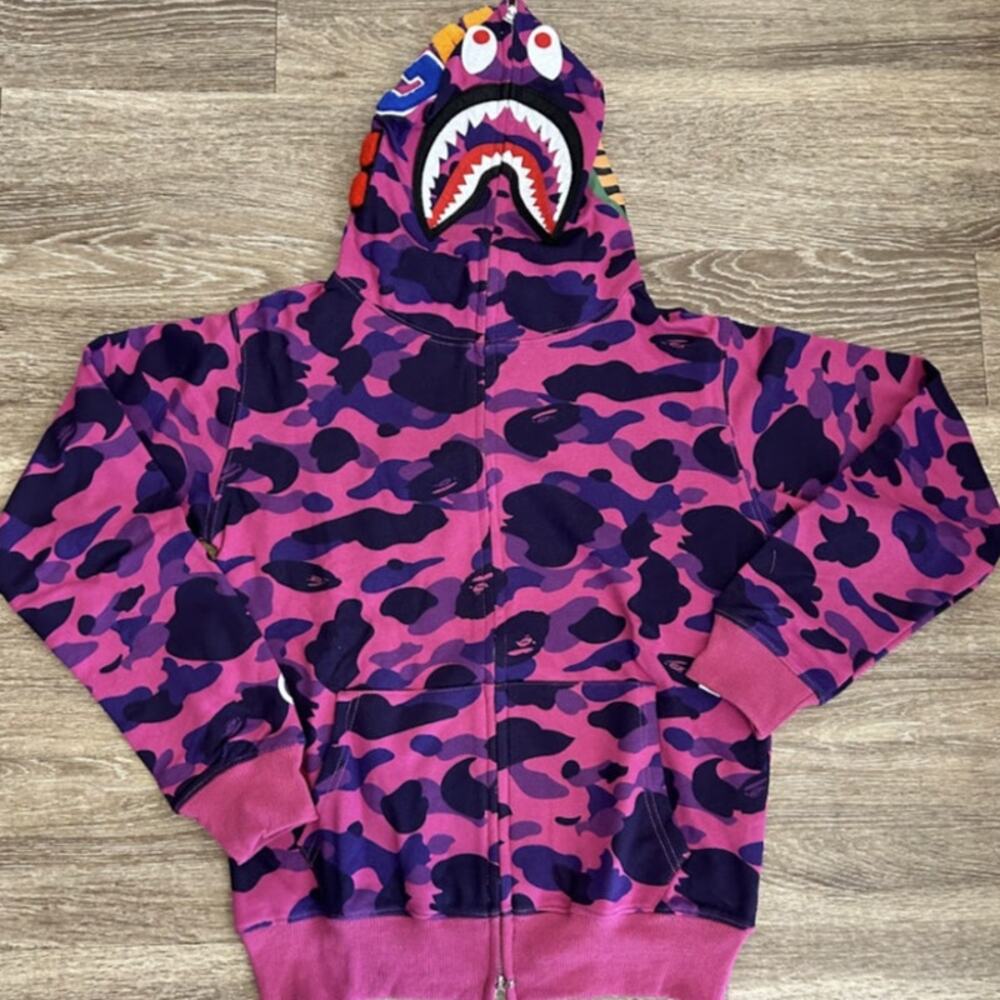 Purple Bape Jacket